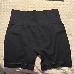 Black bike shorts